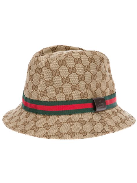 fedora hat gucci|gucci fedora hat for men.